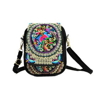 (Cross-border trading), ethnic folding small small bag from Yunnan province, hand loop bag, ethnic style, with embroidery