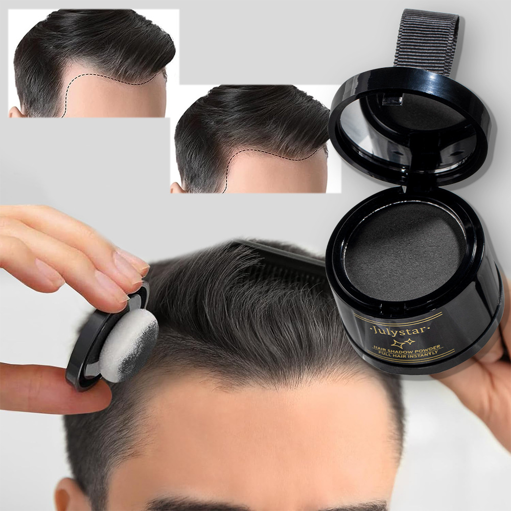 Julystar Nose Shadow Filling Powder, Hairline, Forehead Hair Replacement, Profile Contouring Hairline Powder undefined
