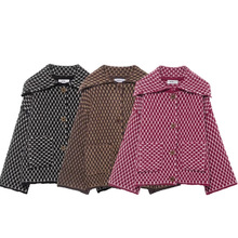 跨境欧美女装速卖通爆款时尚气质针织外套