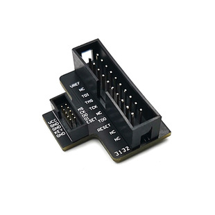 1.27mm JTAG adapter board standard 20-pin 2.54mm to 10-pin 1.27mm support JLINK/SWD