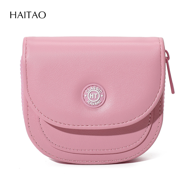 2025 color dopamina nueva billetera de moda monedero de varias tarjetas