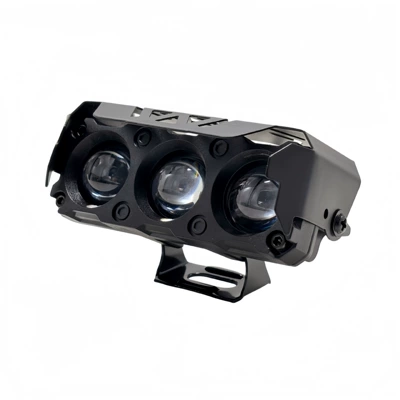 and White Dual-Color External Modified | Motorcycle headlights, headlights