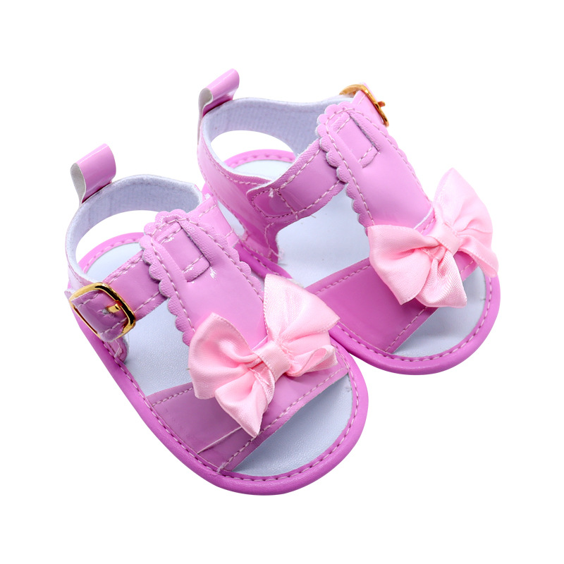 Yongsheng new baby shoes toddler shoes Princess wind soft sole breathable baby shoes 0-1 year old children's shoes walking shoes sandals