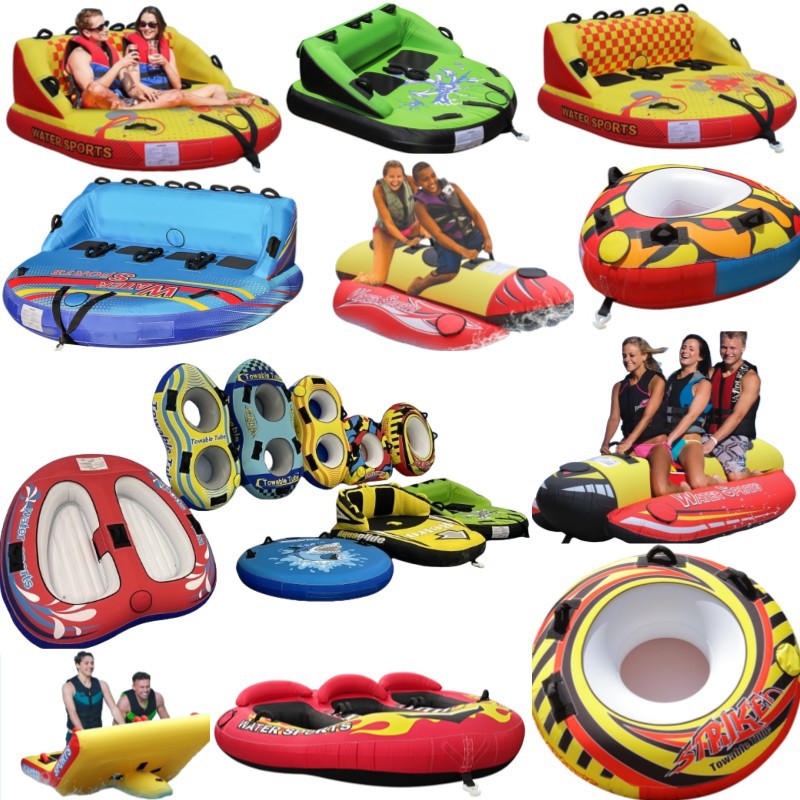 In-Stock Inflatable Towable Tube for Water Sports, Yacht Rider, Direct Sales from Manufacturer, Water Skiing Air Cushion Tow Ring