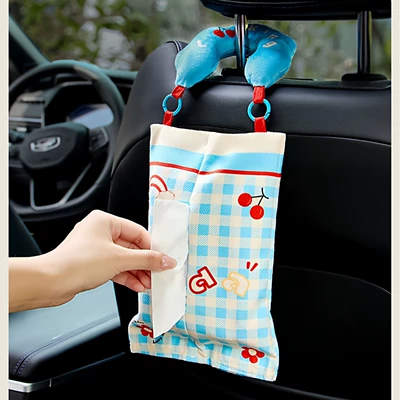 Tissue Bag, Portable Tissue Storage — Car tissue box/set