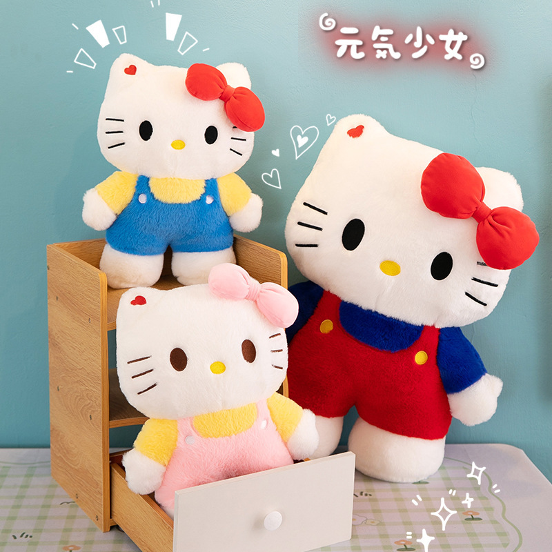 Kitty Oversized Plush Toy Cartoon Hello Kitty Doll Kt Large Doll Girl Gift