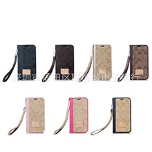 新款手机保护套pu材质通用于iPhone三星等型号男女通用款挂绳皮套