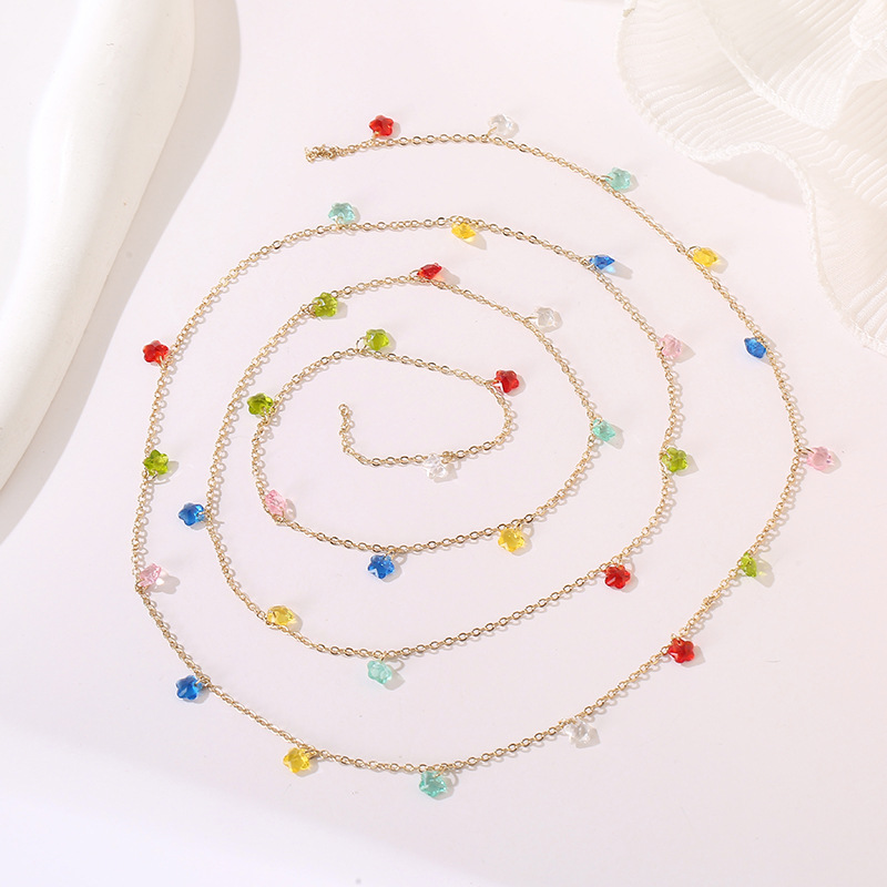 7g Weight Chain Jewelry Making Type DIY Jewelry Accessories, Bracelets, Necklace Classification 1 Piece Quantity Metal Material Star, Flower Pattern Women's Gender Simple Style, Korean Style Style Enamel, Plating Craft 1 Piece Star Flower DIY Jewelry Accessories Bracelets Necklace Metal Enamel Women's Simple Style Korean Style DIY Jewelry Accessories Bracelets Necklace 23