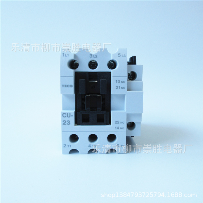 原装TECO台安交流接触器CU-23 220VAC