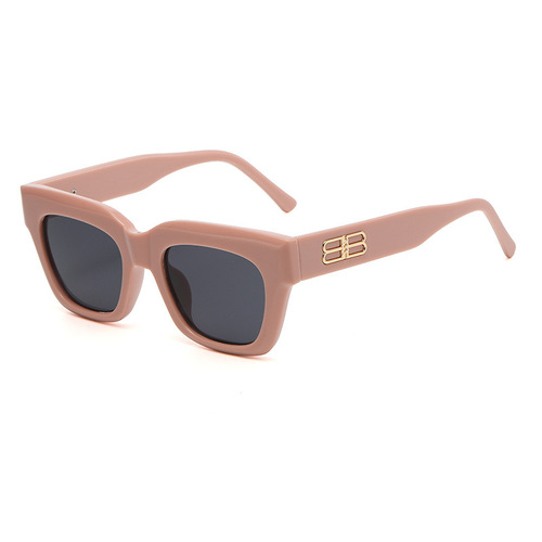  new fashion cross-border square American retro cat-eye sunglasses for women trendy ins internet celebrity fashionable sunglasses wholesale