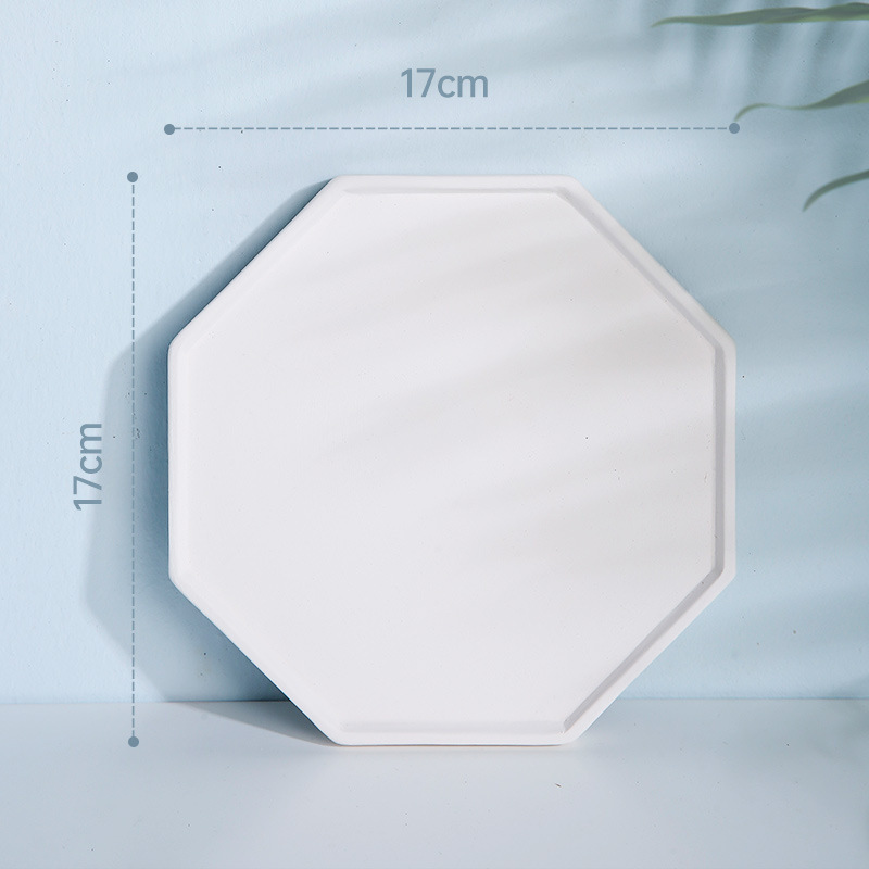 素胚皿陶芸線素白地茶盤茶器半製品学校バー絵画釉薬下彩赤ちゃん|undefined