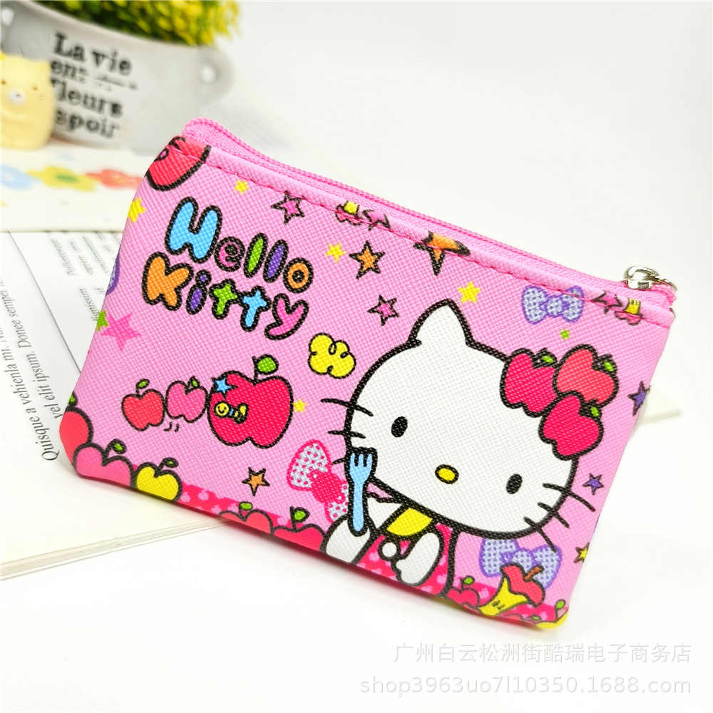 Bolso de la moneda de los niños de dibujos animados lindo niños y niñas monedero bolso de La Moneda bolso de la tarjeta de cremallera pequeña bolsa regalo del estudiante de la escuela primaria