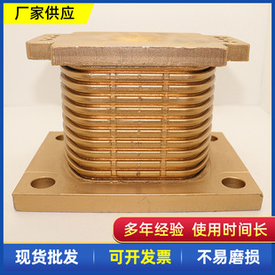 Anti-Seismic Bearing Manufacturer Horizontal Dispersion Force High Damping Lead Core A7 Tianlong Steel Beam Building Steel Plate Isolation Bearing