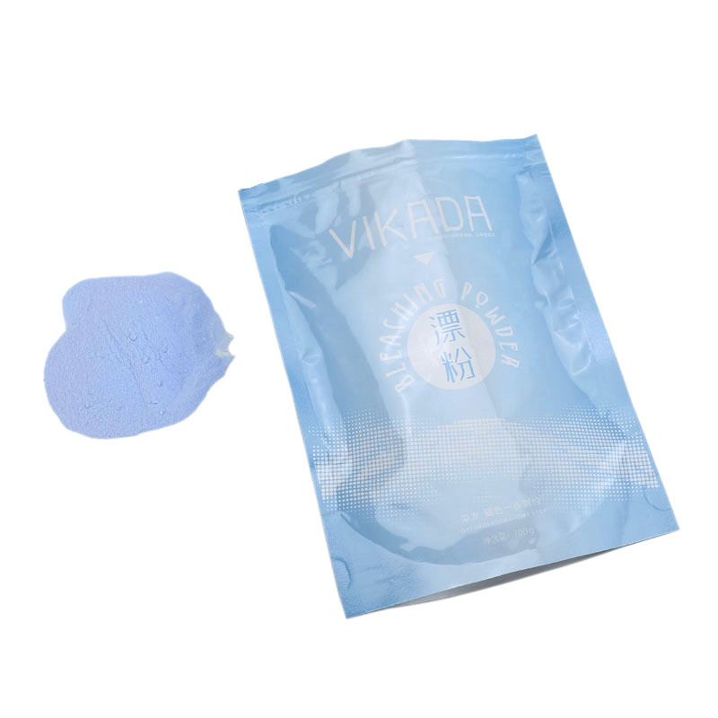 High-end dust-free bleaching powder hair dye cream for home use, trendy white hair, gentle decolorization, powder hair white agent batch 