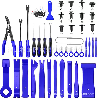 Digər kuzov və aksesuarlar: removal tool - 102-piece-canvas-bag-set-blue-nylon