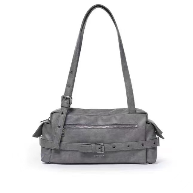 Ond Samooh estilo coreano de moda de mujer brazo locomotora bolso de hombro bolso ajustable de bolsillo