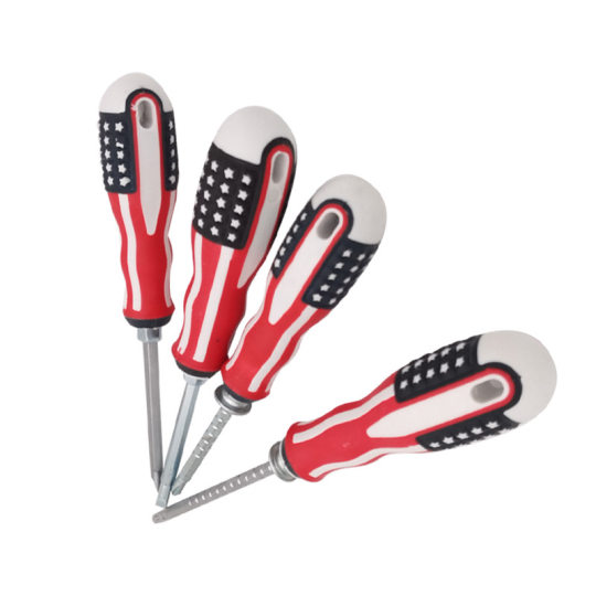 National Flag Cross One-word Dual-use Telescopic Screwdriver Set Household Hand Tool Screwdriver Screwdriver