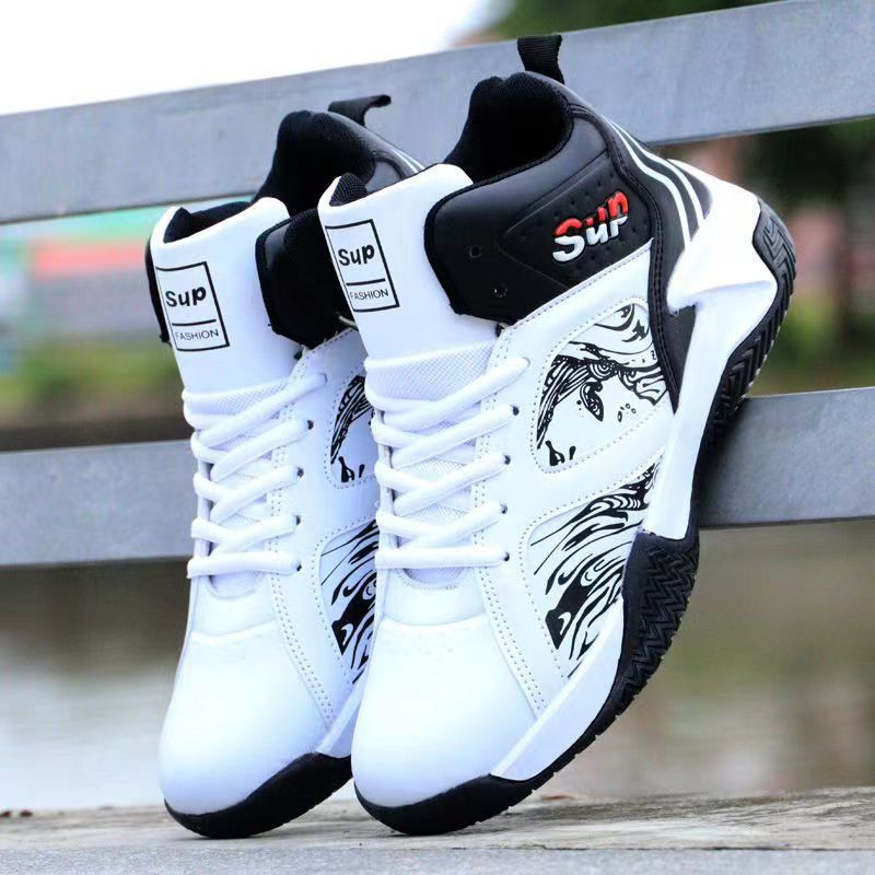 Zapatos de baloncesto 2025 nuevos zapatos de estudiante de Amazon transfronterizos zapatos deportivos cómodos de moda zapatos deportivos geniales de moda nacional para hombres