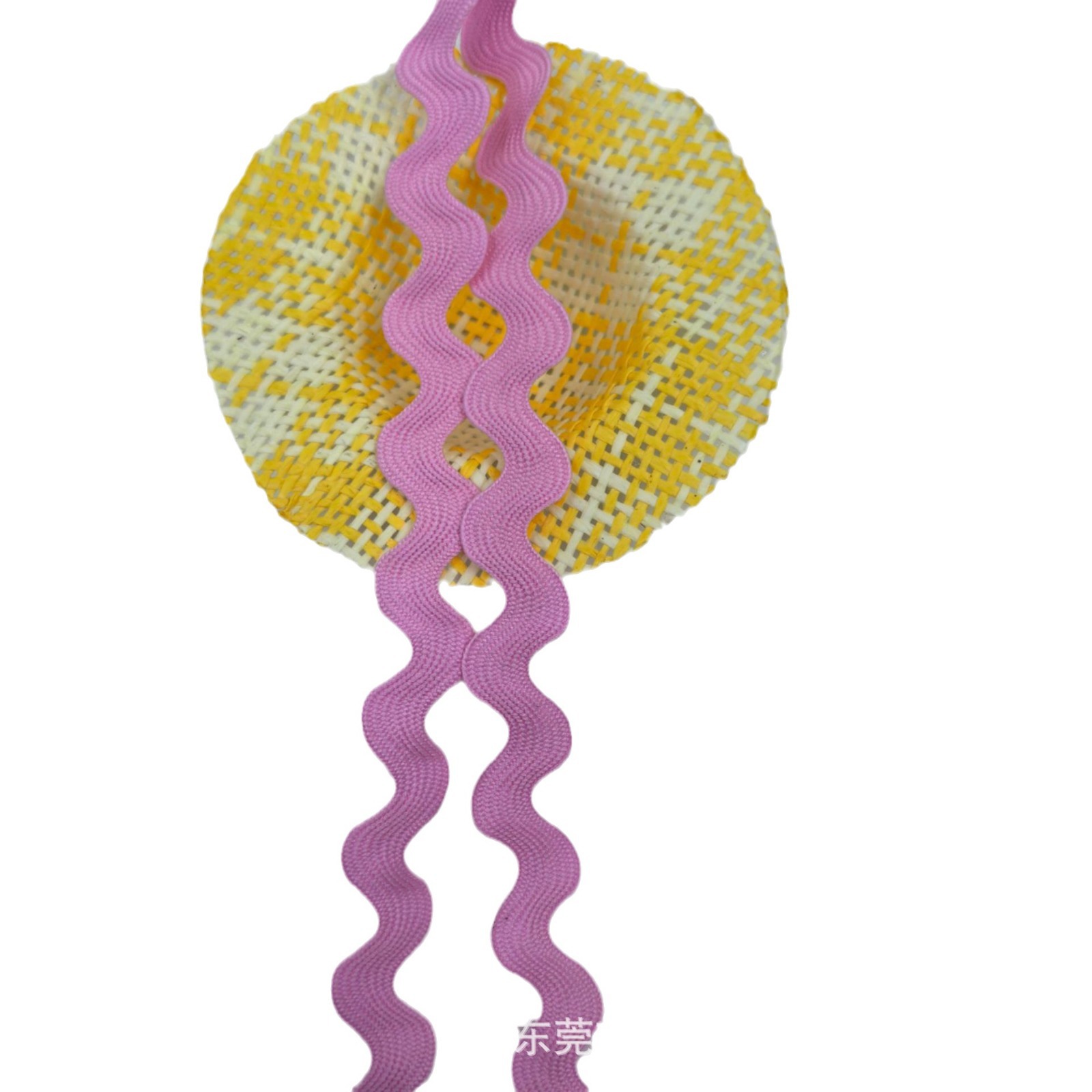 Spot venta directa 1CM poliéster color ribete con cinta de encaje ropa juguetes navideños accesorios de equipaje