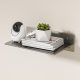Wall-mounted camera bracket multi-use wall set-top box projector support rack punch-free router storage rack