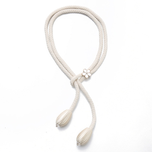 Wholesale Creative Adjustable Oxford Cotton Rope Curtain Ties, Curtain Accessories for Tying Up Curtains