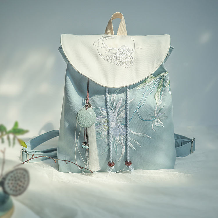 Water Repellent 17 Inch Flower Daily Women's Backpack display picture 12