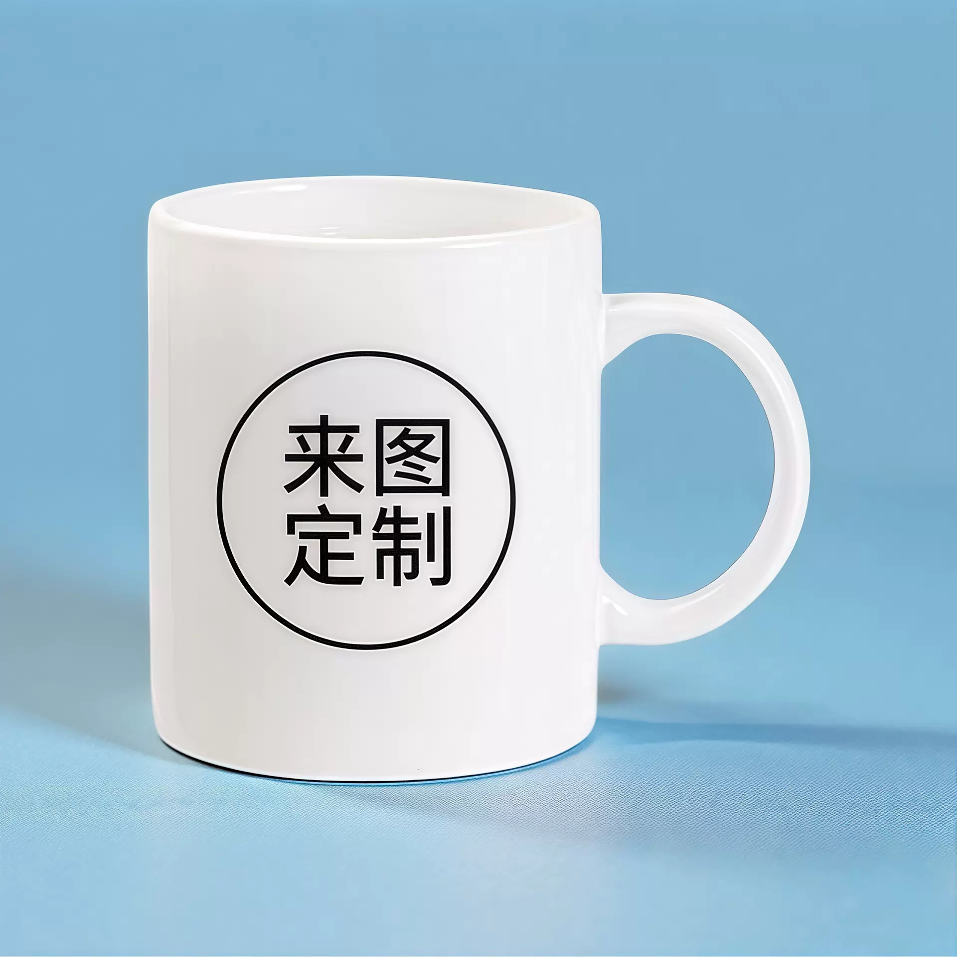 厂家供应马克杯定制Ceramic Mug热转印马克杯白涂层杯定制陶瓷杯