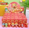24 box dragons doll Blind box with keychain