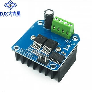 大功率智能车电机驱动模块BTS7960 43A限流控制半导体制冷驱动