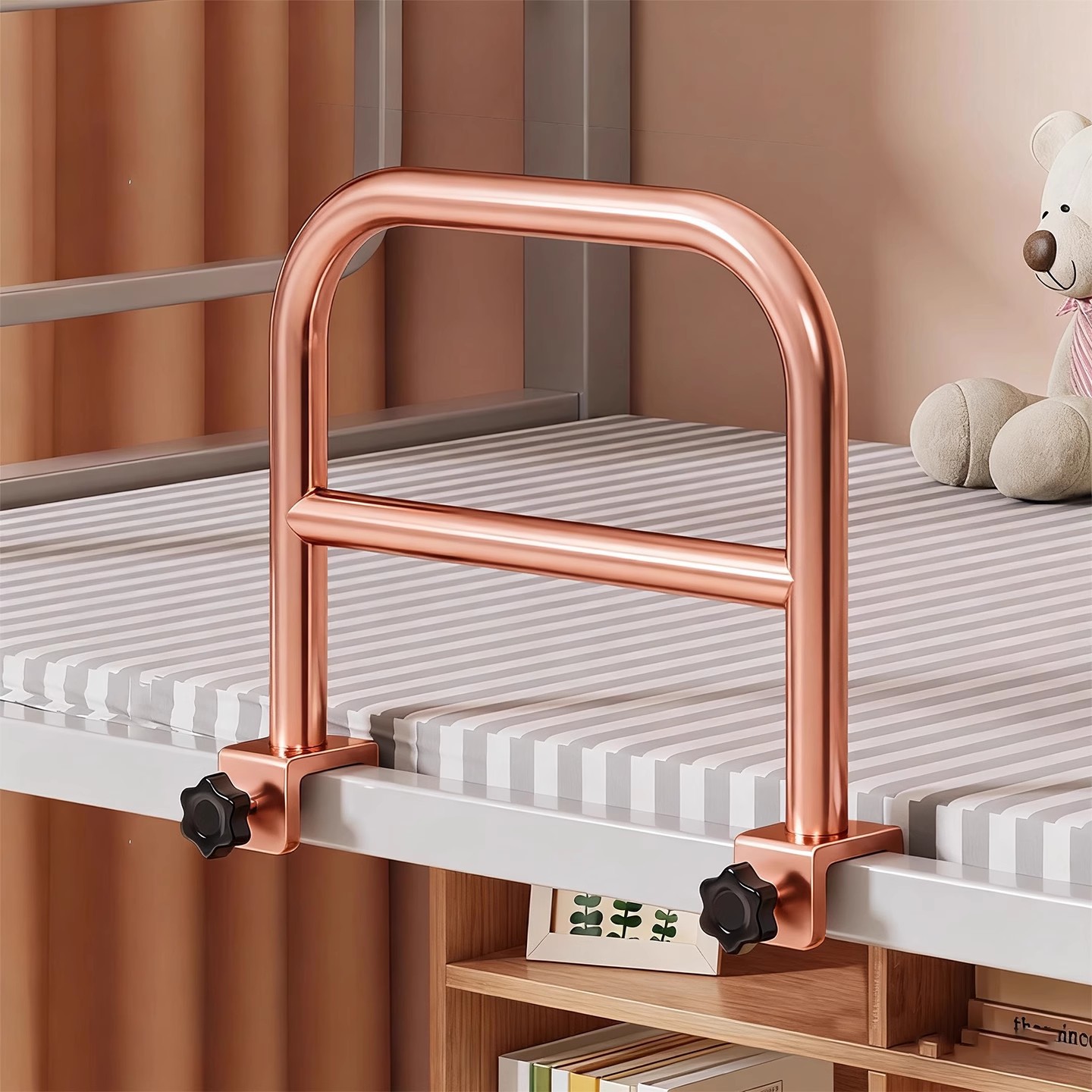 Bunk Bed Guardrail Student Dormitory Anti-Fall Artifact Heightened Guardrail Anti-Fall Kidsren's Bedside Fence