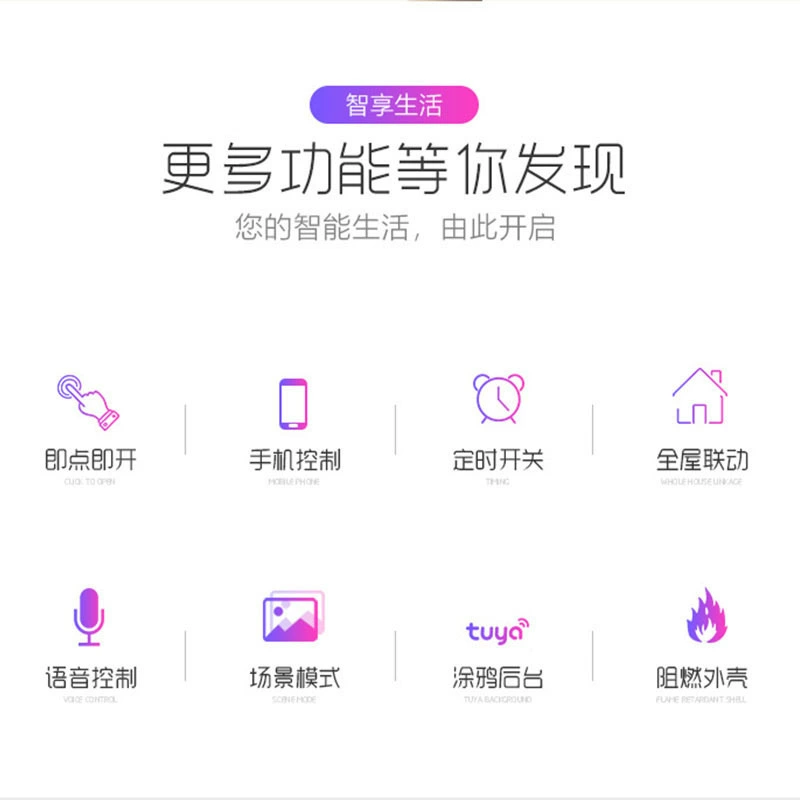 Новый ZigBee3.0 граффити умный поддельный мобильный телефон дистанционное управление голосовое управление Alexa