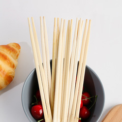 Factory wholesale disposable chopsticks takeout packing hotel restaurant disposable connected double bamboo chopsticks individual packaging