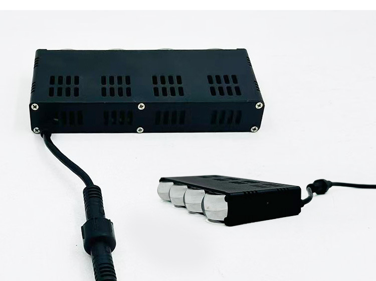 I40 Car Grille Spotlight Led Dual-Color Electric Motorcycle Headlight High-Power Built-In Light Spotlight Road Lighting Lamp