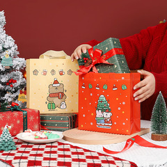 クリスマスの子供の幼稚園のプレゼントは膜の防水の祝日の贈り物の袋のリンゴのキャンディーの間食の包装袋を持ちます。