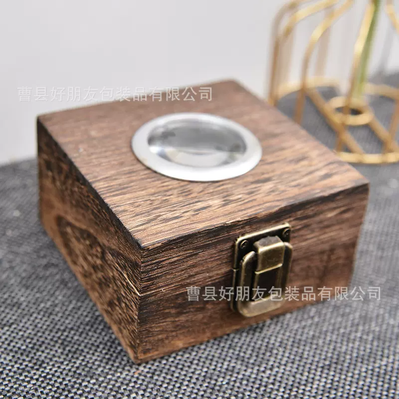 zippo打火机木盒加工加工简约复古打火机包装盒 煤油打火机包装盒