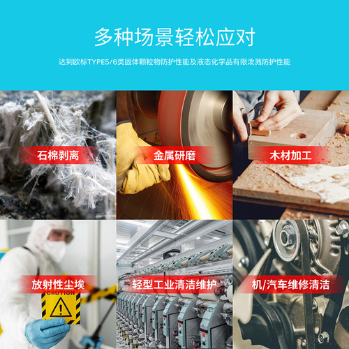 3M 4515 white one-piece hooded breathable protective clothing for spray painting, chemical industry, pesticides, labor protection and dustproof clothing