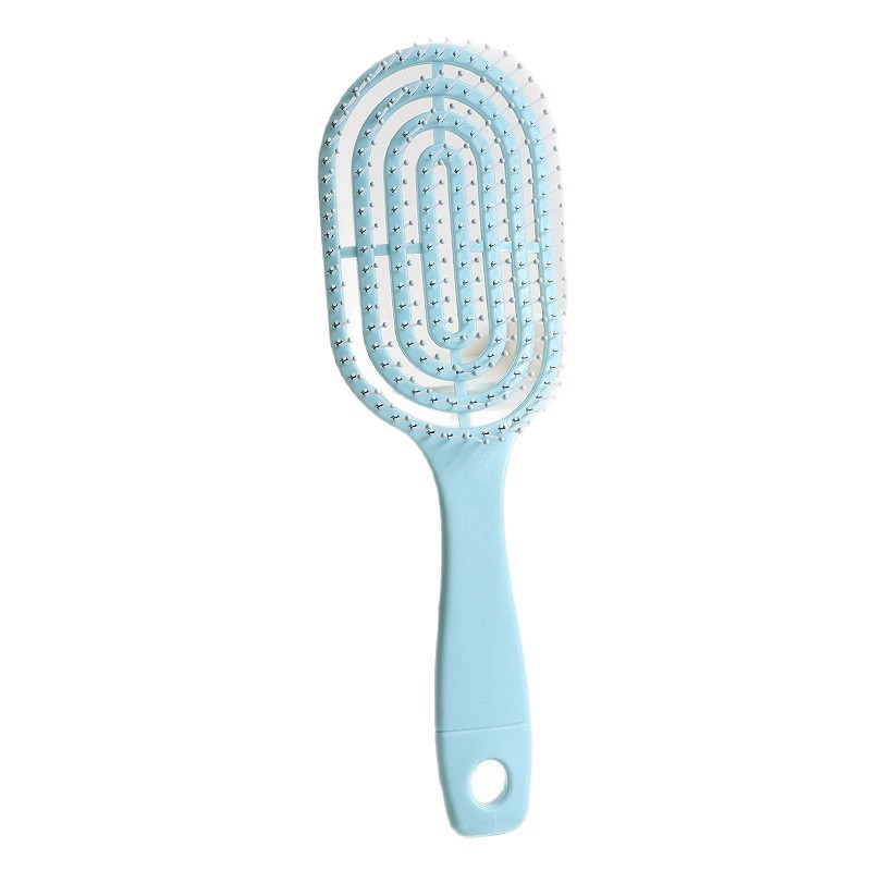 Pein de aire de airbag pein de cabello recto pein de cabello largo cilíndrico pellizco pein de cabello para niños caseros grandes curvas pein de costillas de masaje