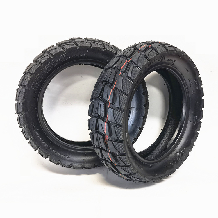 10inch Electric scooter vacuum tire 80/65-6 inner and outer tire 255x80 inner and outer tire with off-road tread pattern