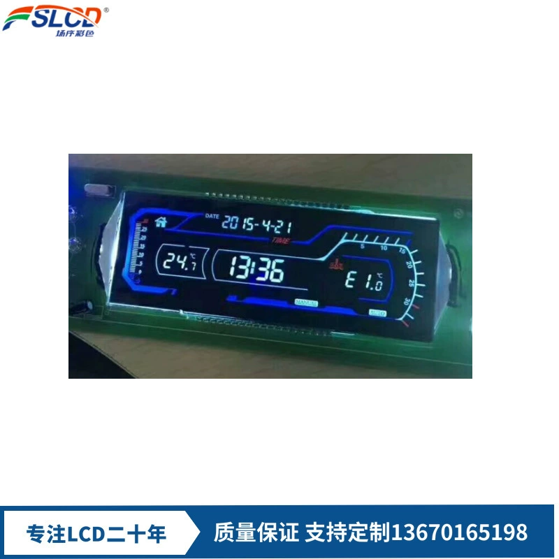 Custom pins car LCD instrument panel hot pressure bar link LCD screen car small LCD LCD display