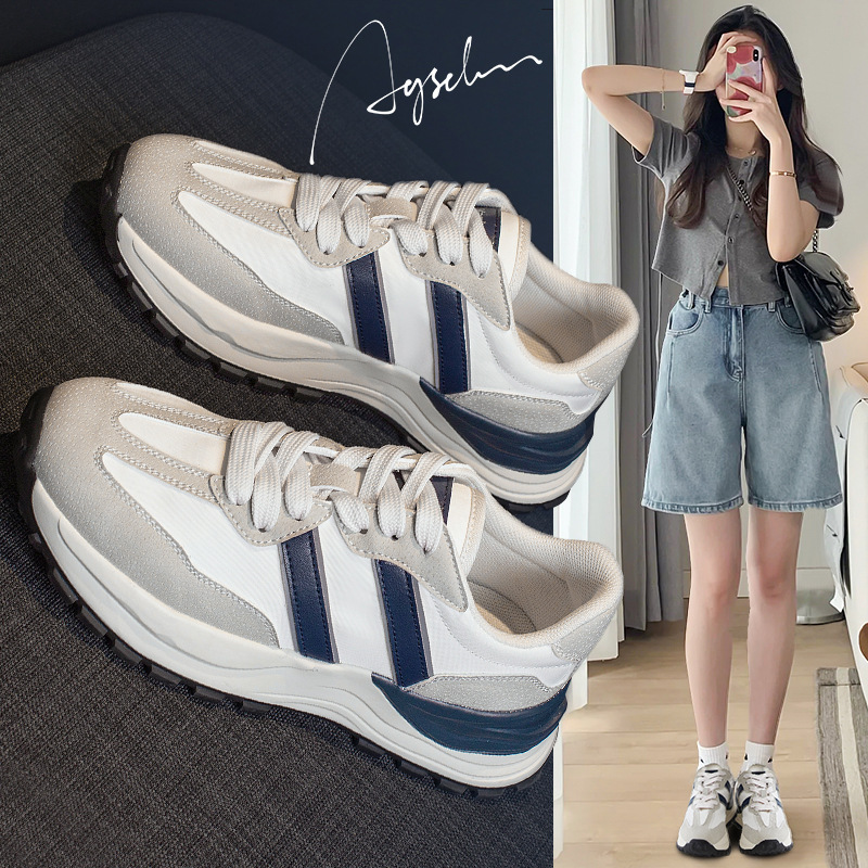 Augusto argán zapatos para mujeres 2023 verano nuevo estilo retro plataforma ligera zapatillas