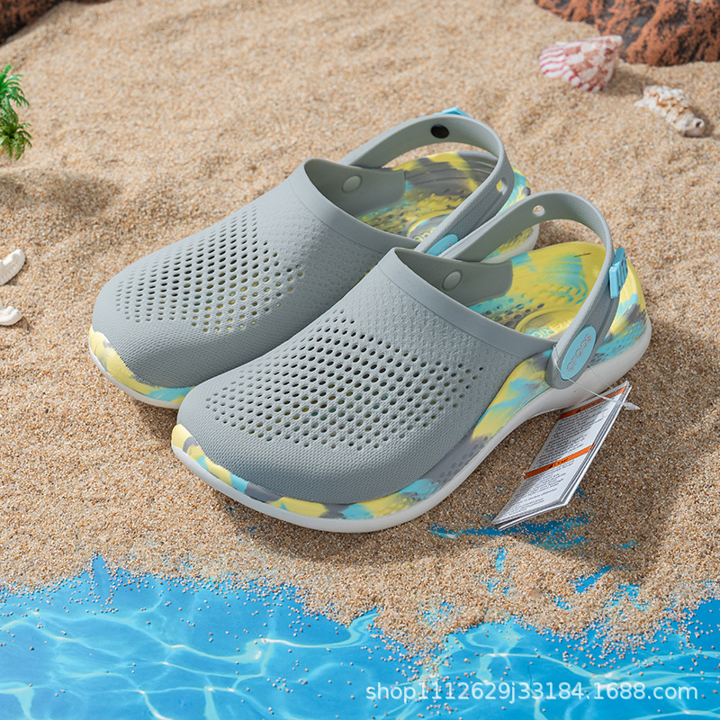 Zuecos Clogs Unisex de EVA, Transpirable, Impermeable, Ligero y Antideslizante, para Playa
