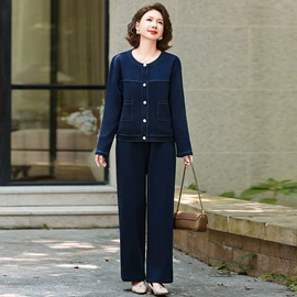 女式针织衫;女式毛呢外套;中老年衬衫