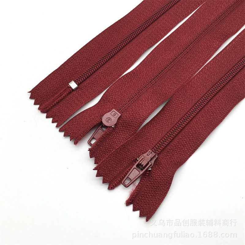 Nylon trousers with zipper, wholesale