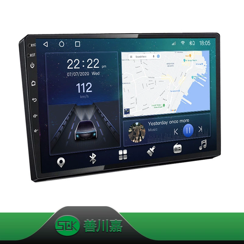Eight -core Dingwei TS18/9 -inch 10 -inch Android large -screen car navigation all -in -one universal host central control modification