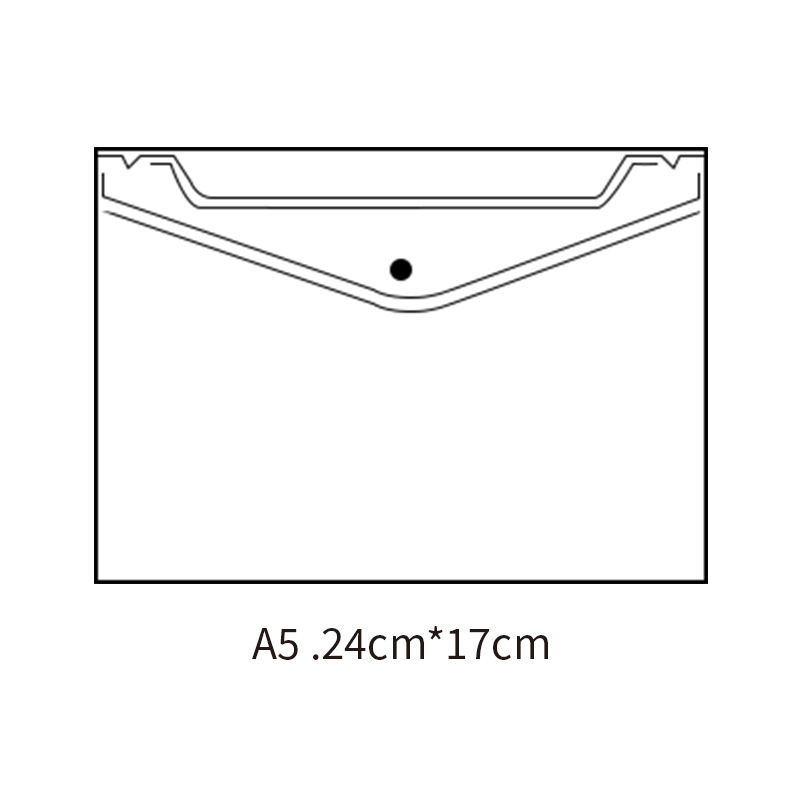 Bolsa de archivo de cierre a3 tipo horizontal y vertical a5 bolsa de almacenamiento a6a7b4b5 tamaño de bolsa de archivo personalizada bolsa de factura gran capacidad