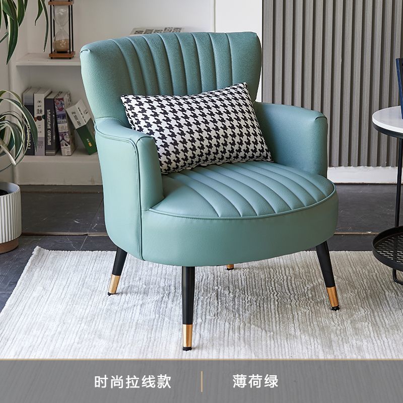 Nordico ligero de lujo silla perezosa sofá individual red mesas y sillas combinación de salón balcón residencial una mesa y dos sillas combinación