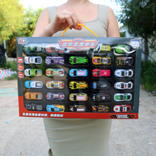 金属回力玩具车儿童男孩赛车小车幼儿园培训班礼盒套装金属回力车