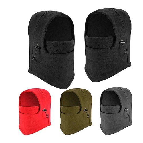 Amazon's same balaclava hat, winter outdoor warm hood, polar fleece all-inclusive cycling mask