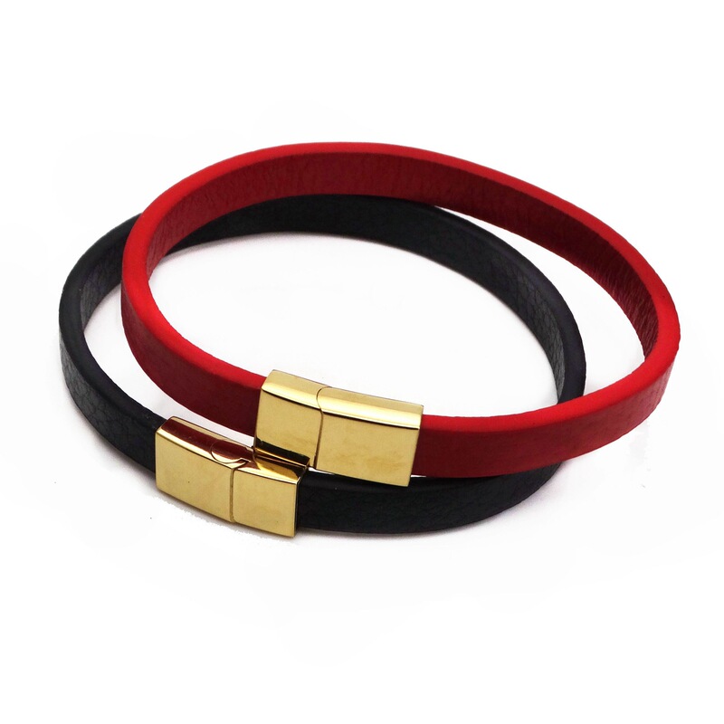8mm Strap Bracelet Thick Gold and Silver Jewelry with Bracelet Fashion Simple Men's and Women's Wristband Watch Belt Red Rope 8mm Strap Bracelet Thick Gold and Silver Jewelry with Bracelet Fashion Simple Men's and Women's Wristband Watch Belt Red Rope