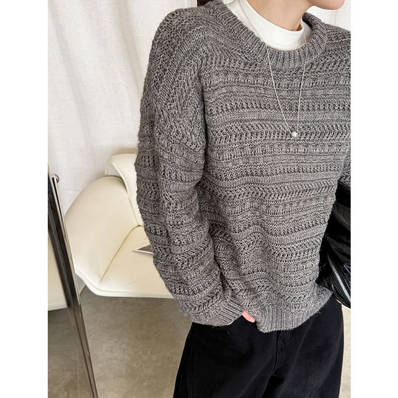 Clearance Sale Items Are Non-Refundable and Non-Exchangeable. Heavy-Duty Knitwear for Women, Fashionable and Simple, Age-Reducing, Soft and Cozy Pullover Sweater for Women D106